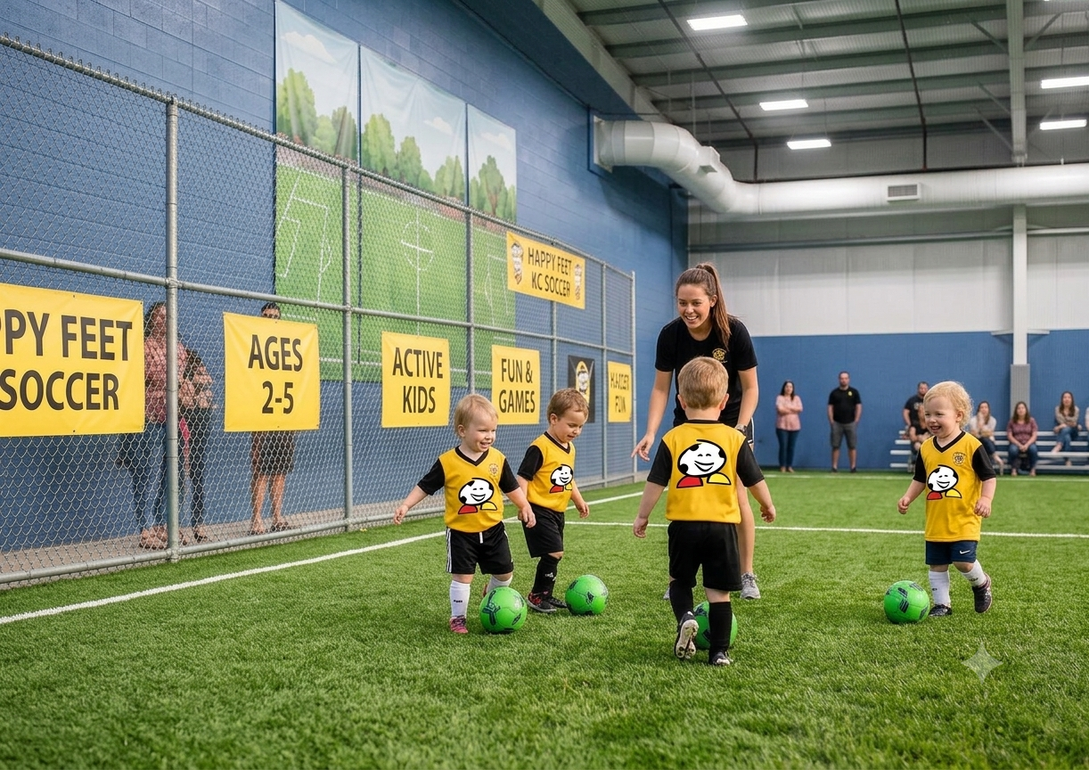 Winter Indoor in Merriam Saturday Morning youth soccer