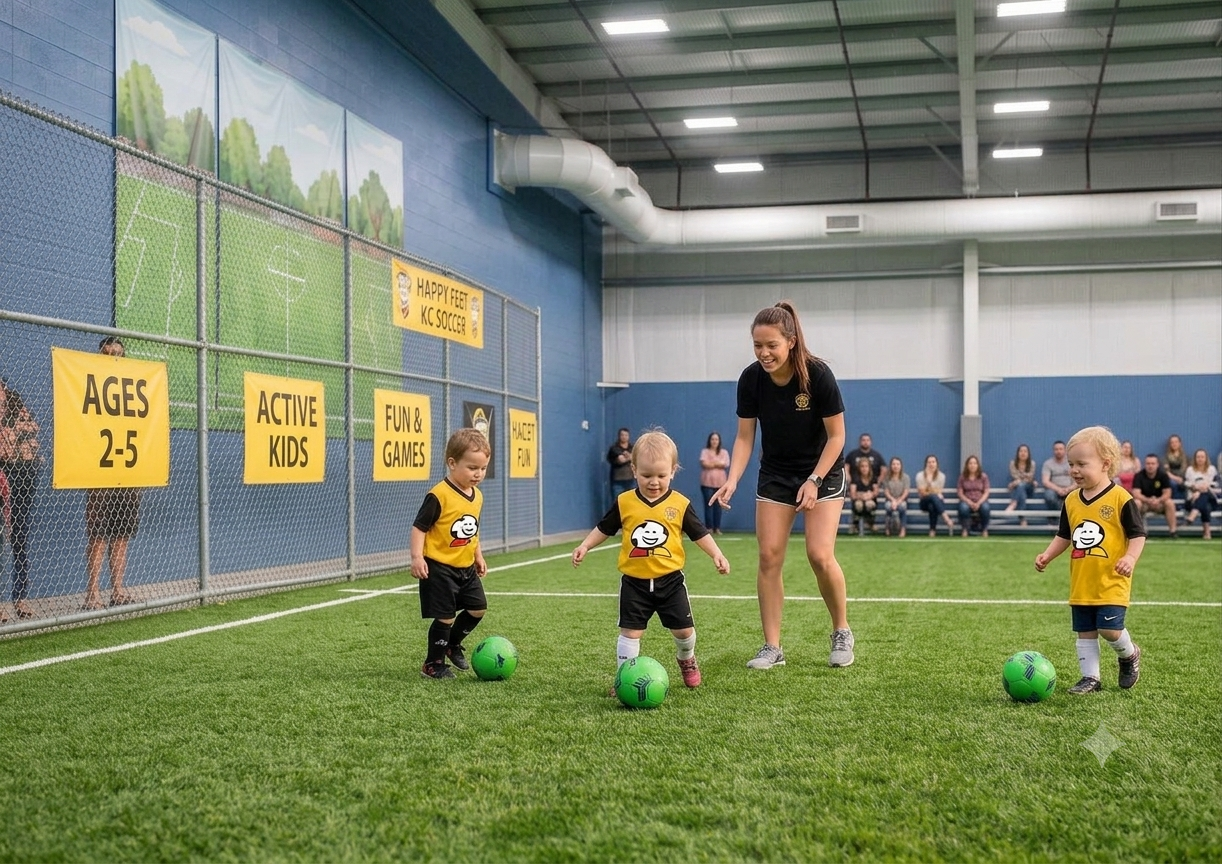 Winter Indoor in NKC Saturday Morning youth soccer
